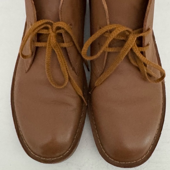 Clarks Bushacre Chukka Boots Brown Leather Comfort Shoes Men's Size 10 - Picture 3 of 12